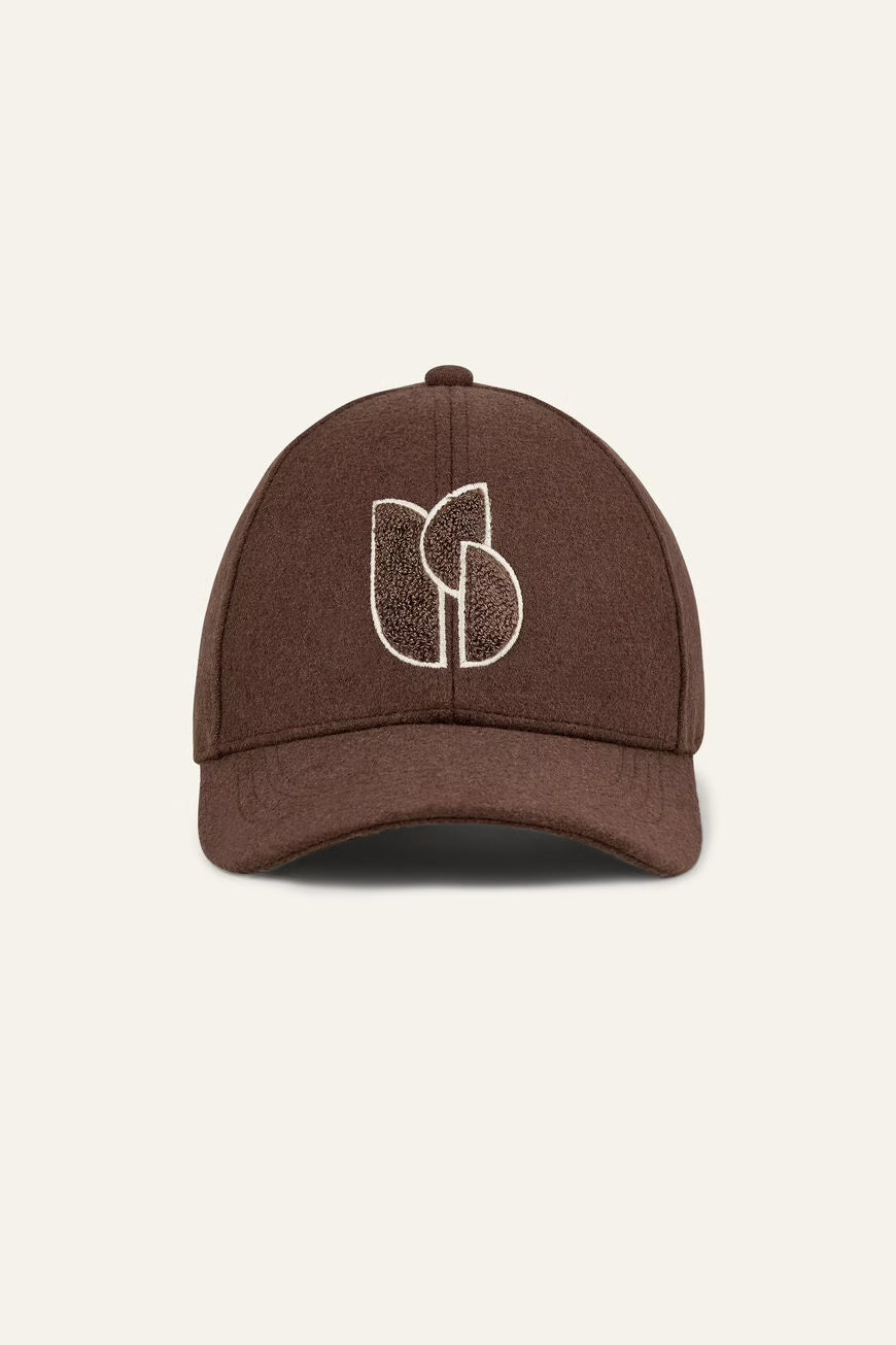 BA&SH CAP HUGO CHOCO