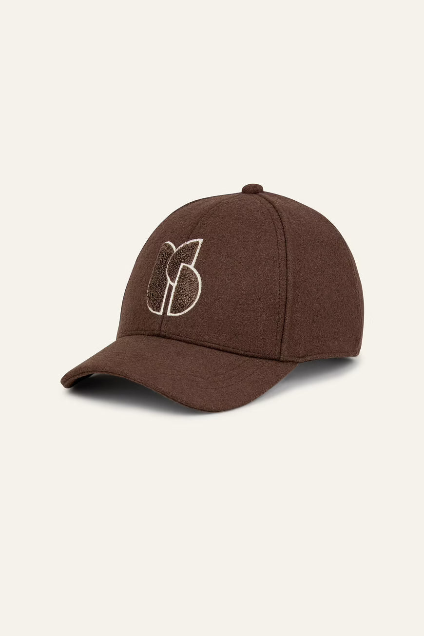 BA&SH CAP HUGO CHOCO