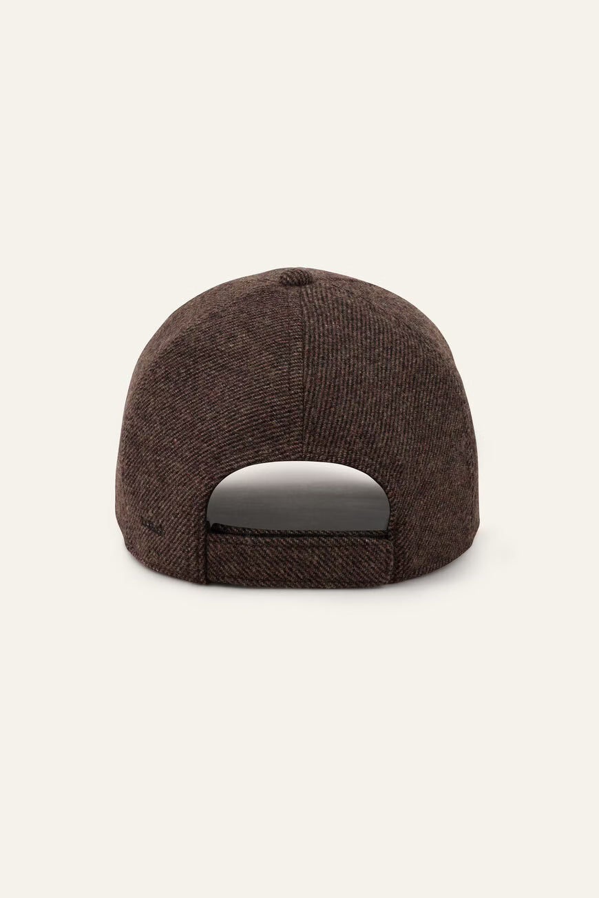 BA&SH HUGO CAP BROWN