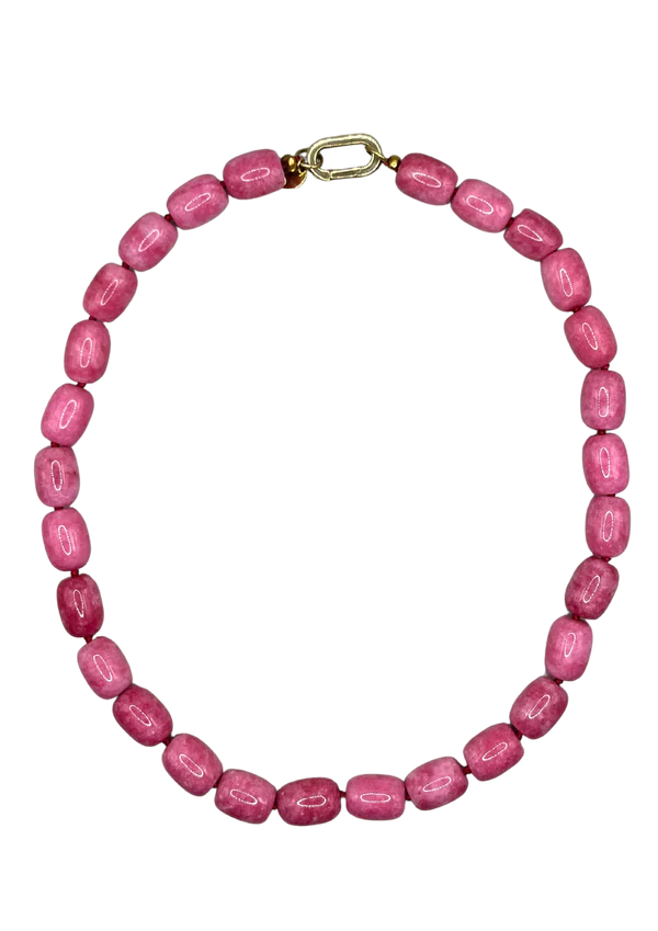 BONNIE STUDIOS WILLIAM PINK NECKLACE