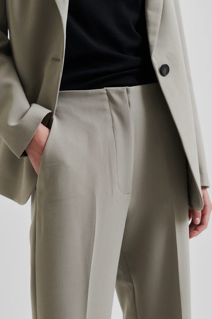 SECOND FEMALE EVIE CLASSIC TROUSERS TAUPE