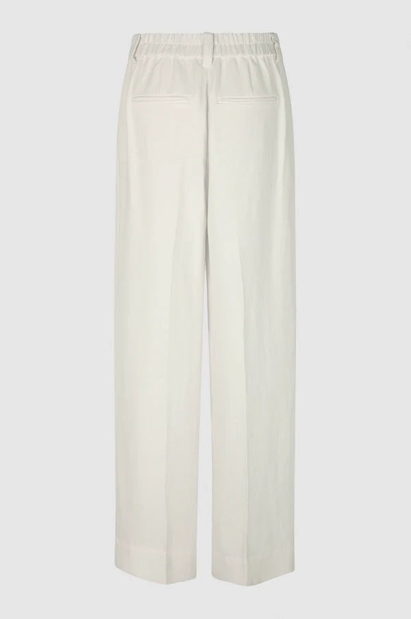 SECOND FEMALE LINO TROUSERS OFF-WHITE - S. LABELS