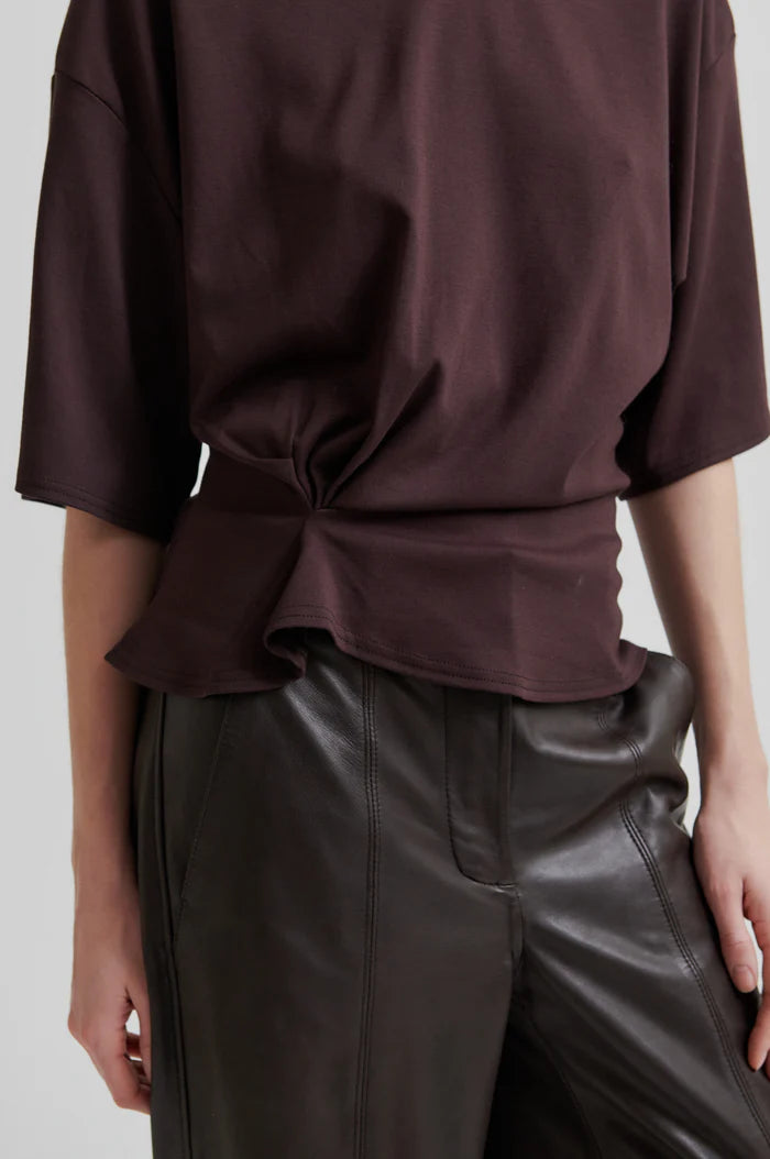 SECOND FEMALE MISSOURI TEE CHOCOLATE PLUM