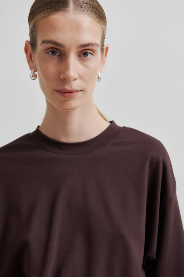 SECOND FEMALE MISSOURI TEE CHOCOLATE PLUM
