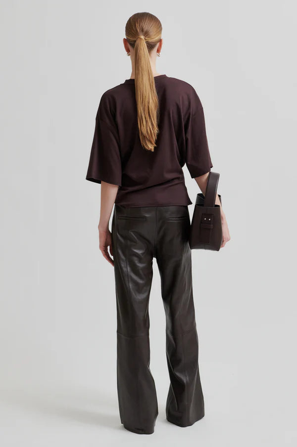 SECOND FEMALE MISSOURI TEE CHOCOLATE PLUM