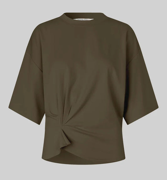 SECOND FEMALE MISSSOURI TEE DARK BROWN