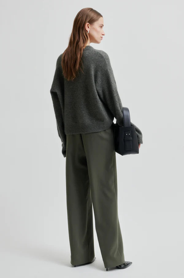 SECOND FEMALE FIQUE TROUSERS BELUGA
