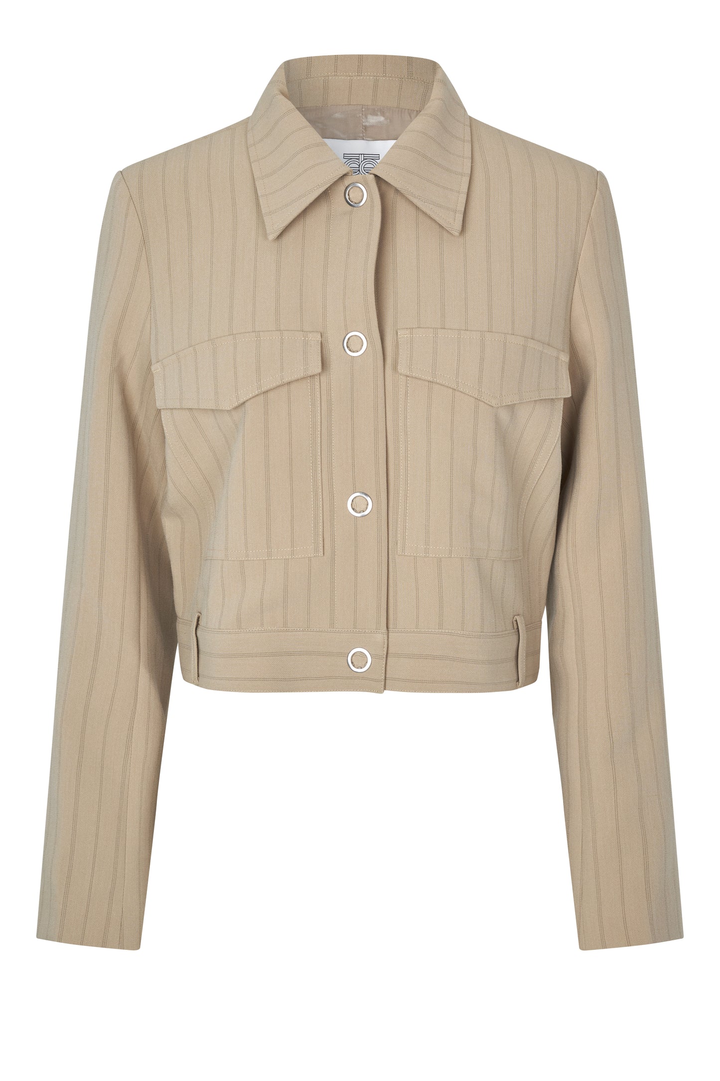 SECOND FEMALE FELICA JACKET SAND STRIPE