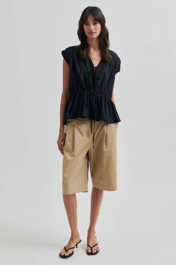 SECOND FEMALE FELIXA TOP BLACK