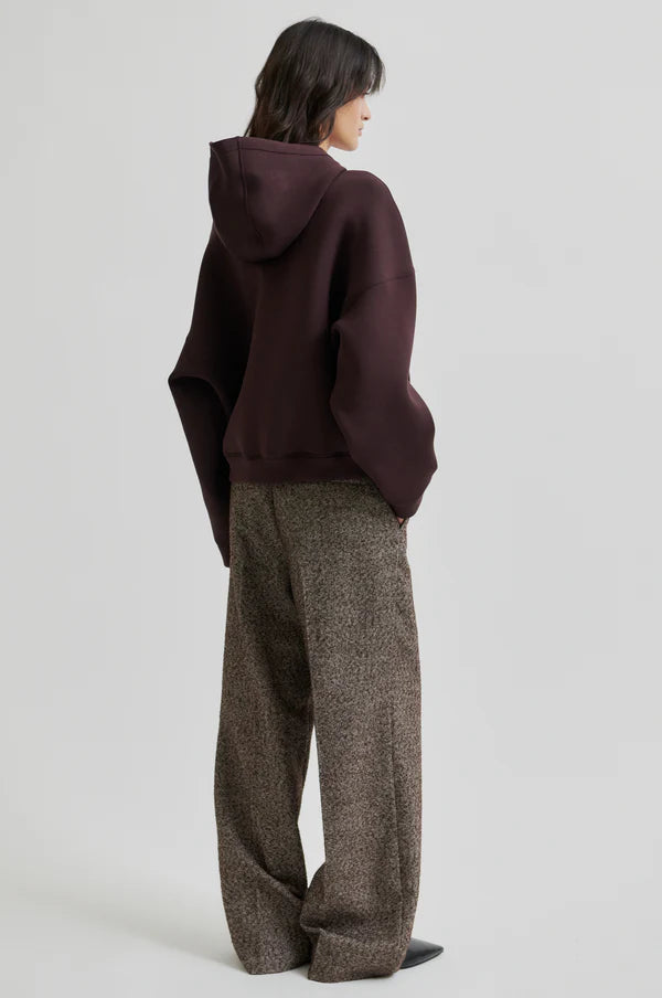 SECOND FEMALE NORTH HOODIE CHOCOLATE PLUM