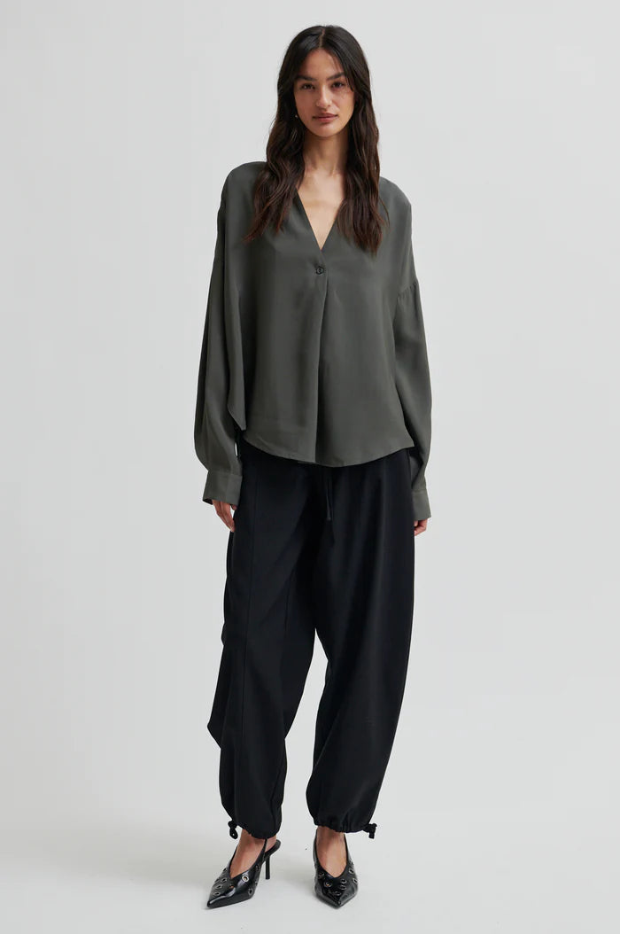 SECOND FEMALE BLINK CARGO TROUSERS BLACK