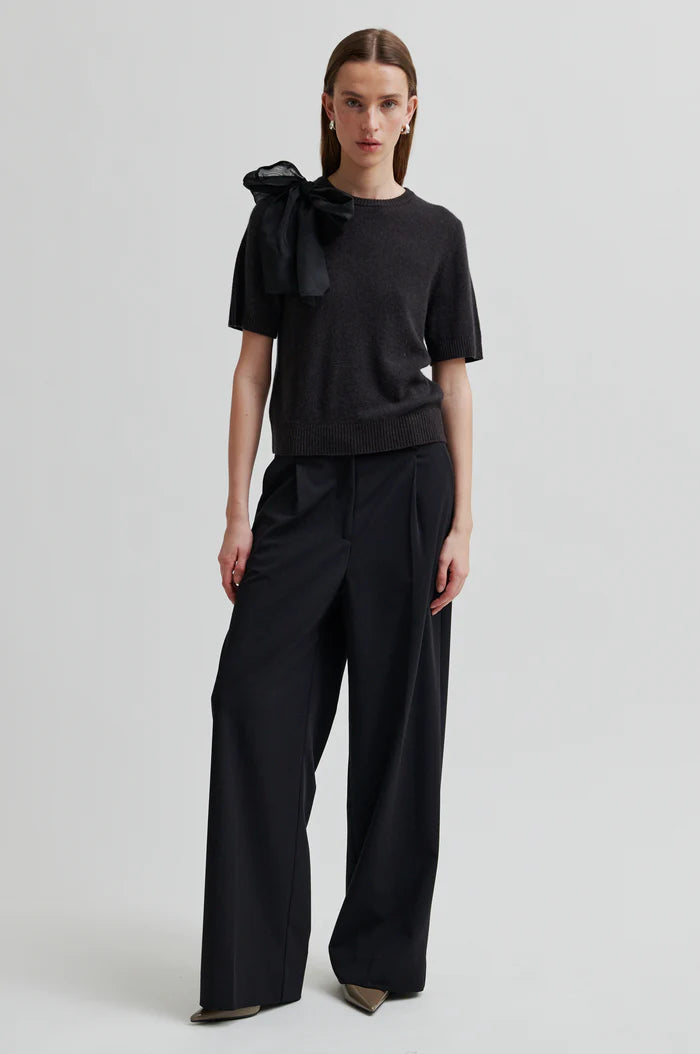 SECOND FEMALE LEARA KNIT ZWART