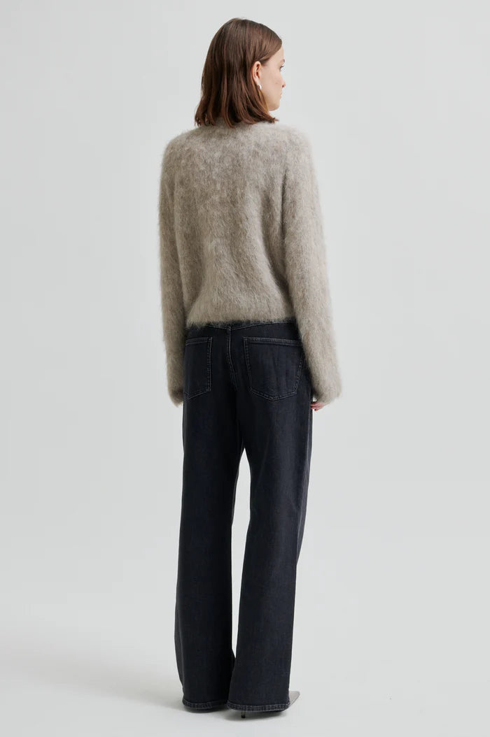 SECOND FEMALE KARLA KNIT CARDIGAN TAUPE
