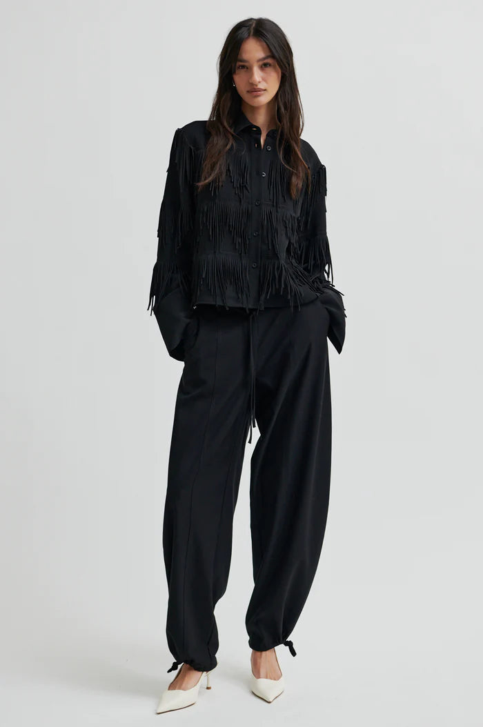 SECOND FEMALE BLINK CARGO TROUSERS BLACK