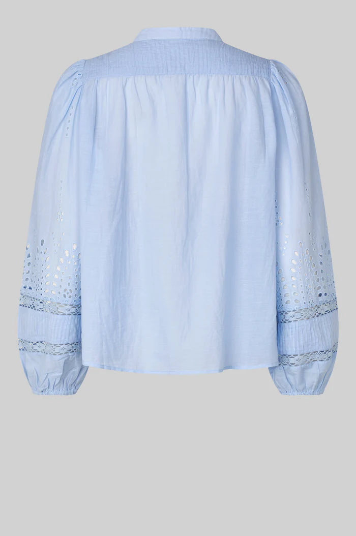 SECOND FEMALE CAMIL BLOUSE BLAUW