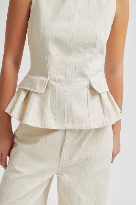 SECOND FEMALE ROSELIA TOP BEIGE