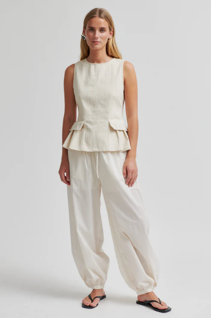 SECOND FEMALE ROSELIA TOP BEIGE