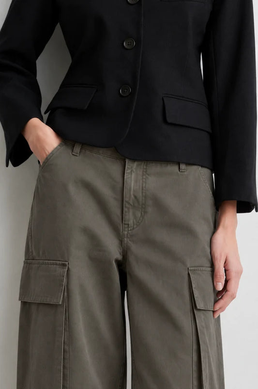 SECOND FEMALE EVARA CARGO PANTS KHAKI