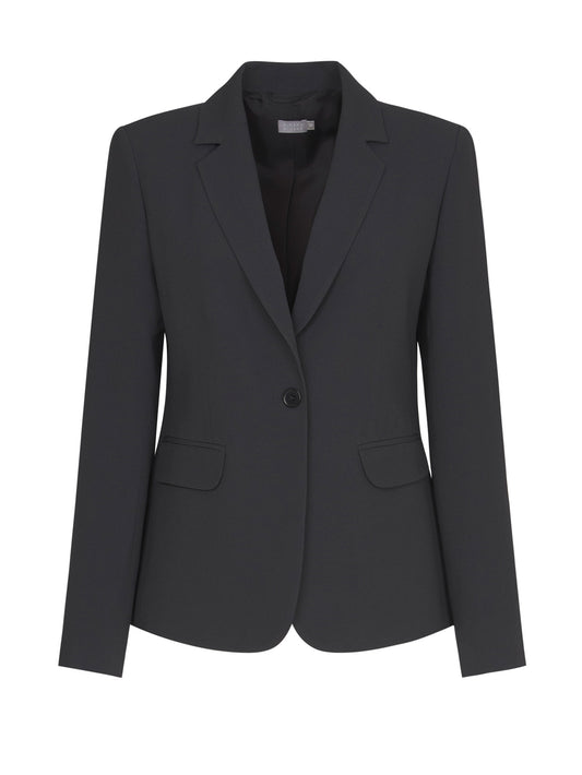 NO MAN'S LAND GETAILLEERDE BLAZER ANTRACIET - S. LABELS