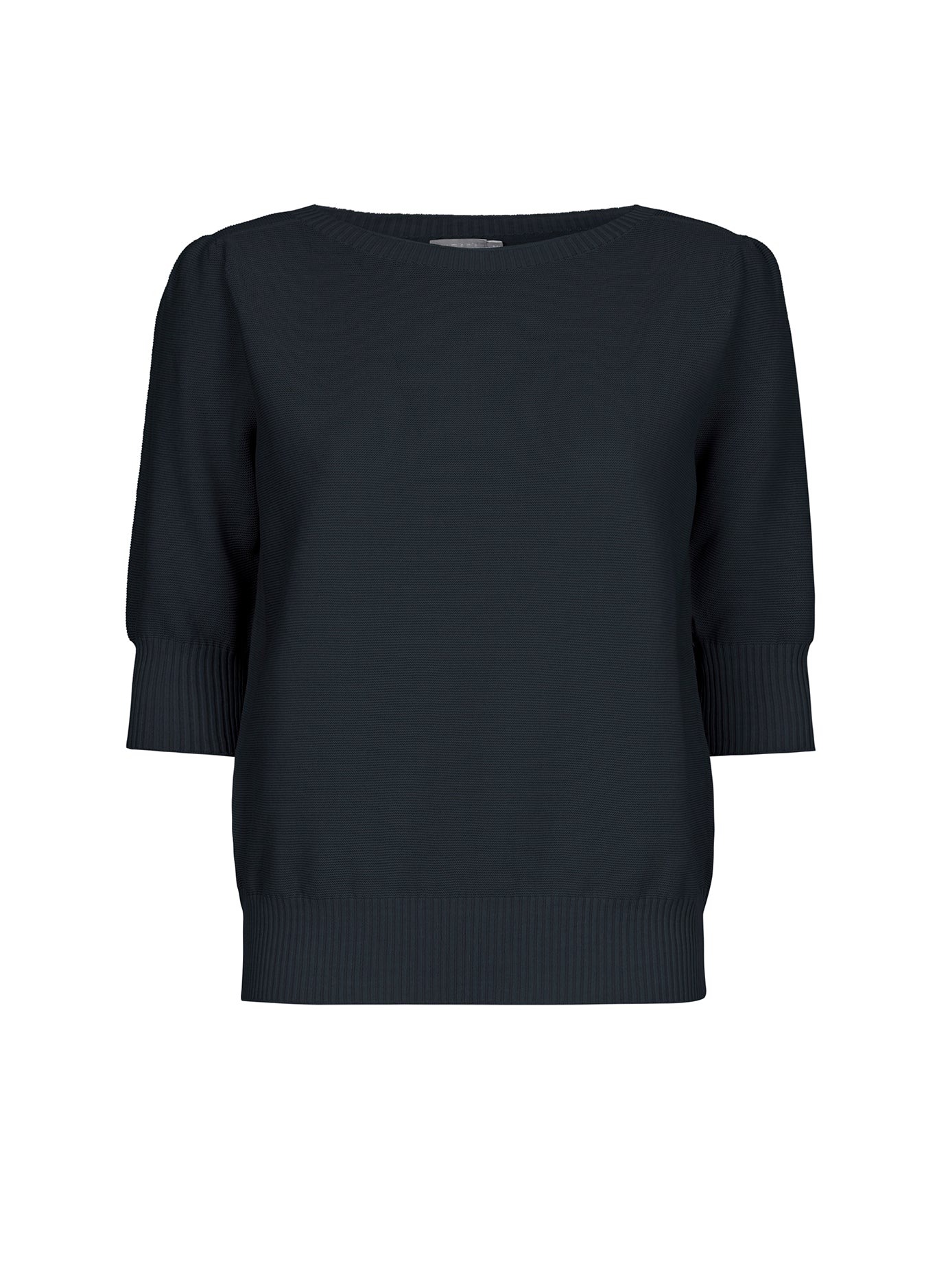 NO MAN'S LAND KATOENEN TOP POFMOUW DARK SAPPHIRE/DONKERBLAUW