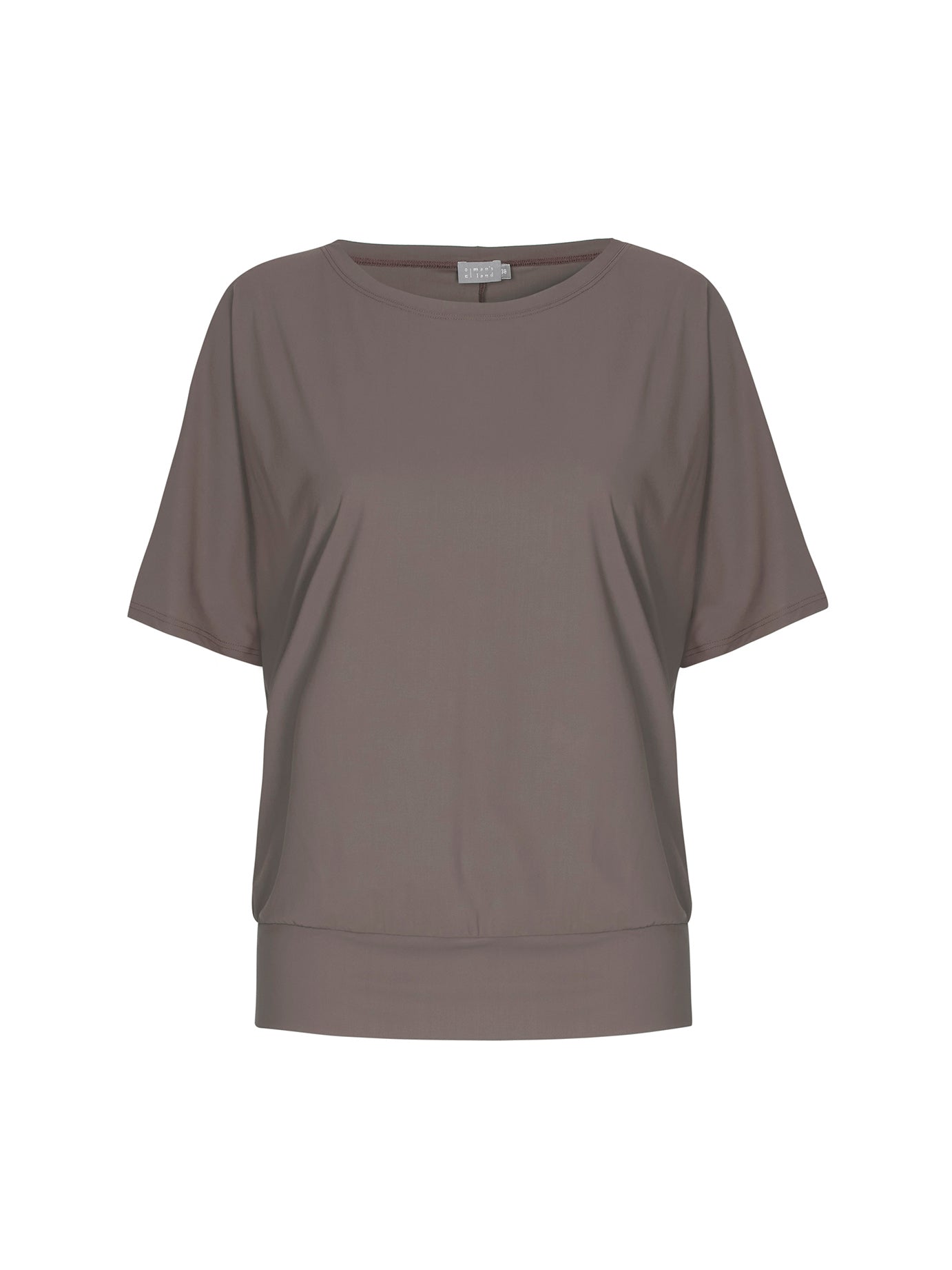 NO MAN'S LAND TRAVEL TOP TAUPE