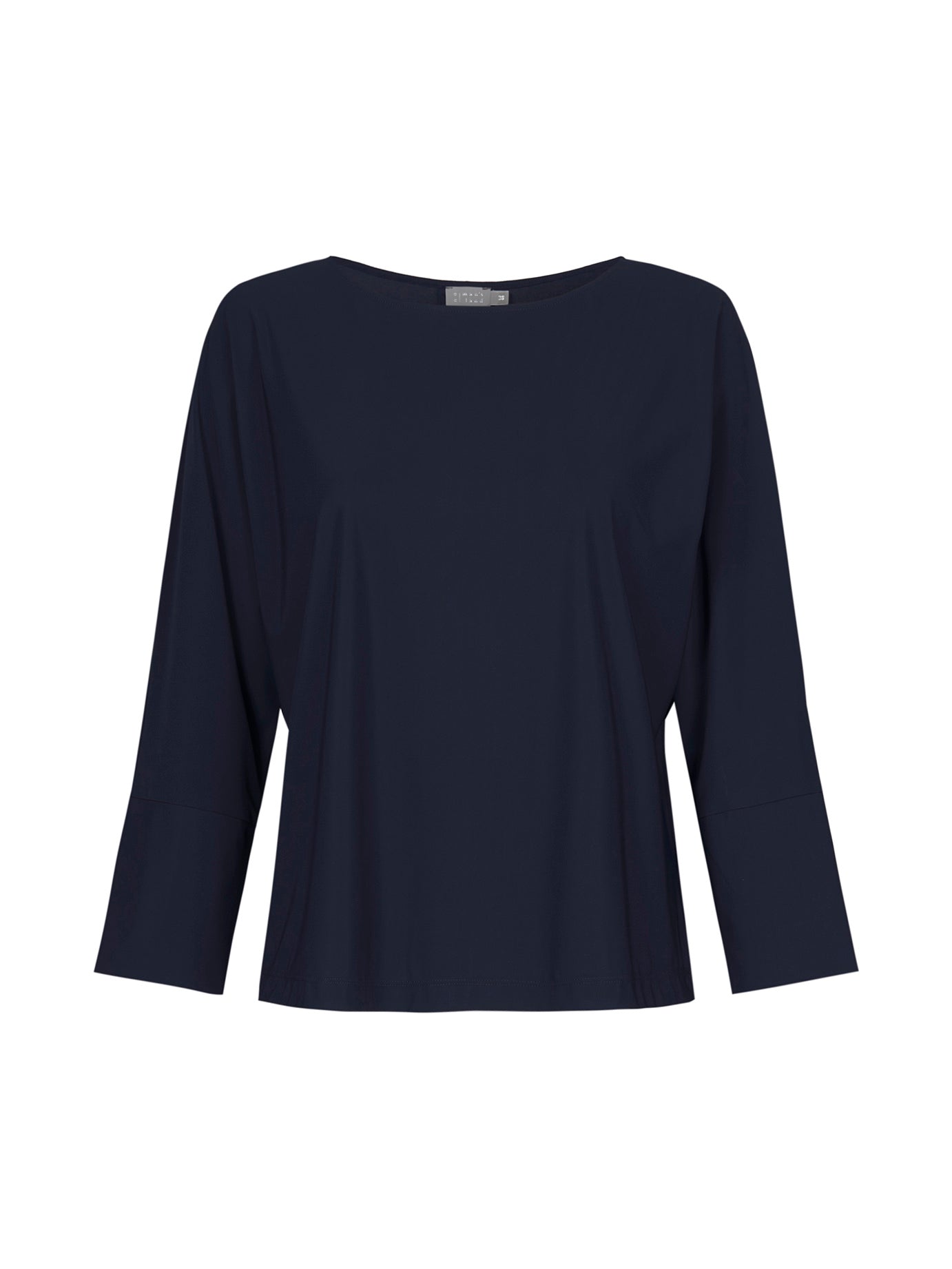 NO MAN'S LAND TOP TRAVEL KWALITEIT BLUEBLACK - S. LABELS