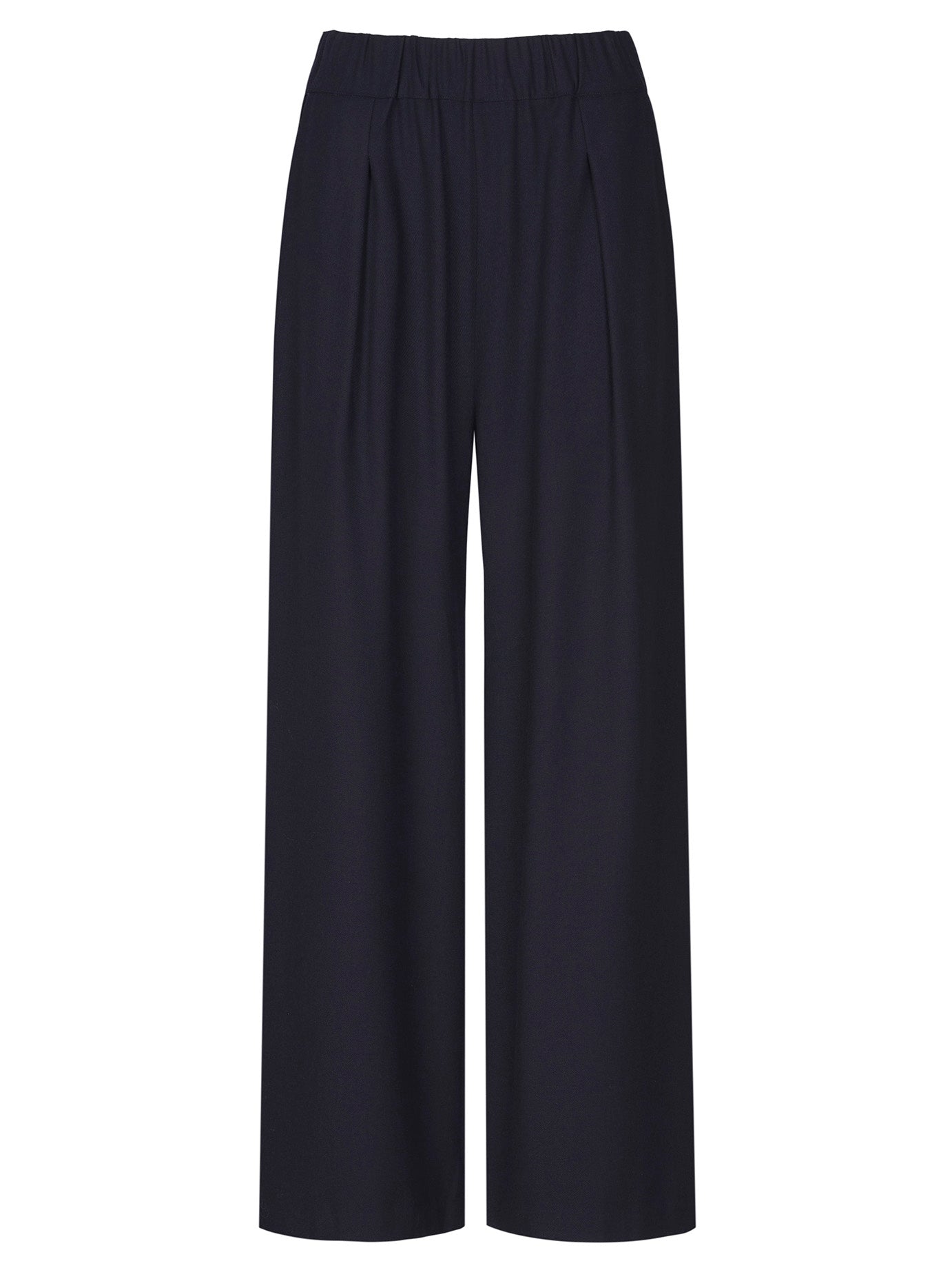 NO MAN'S LAND PANTALON IN WOLMIX DARK SAPPHIRE