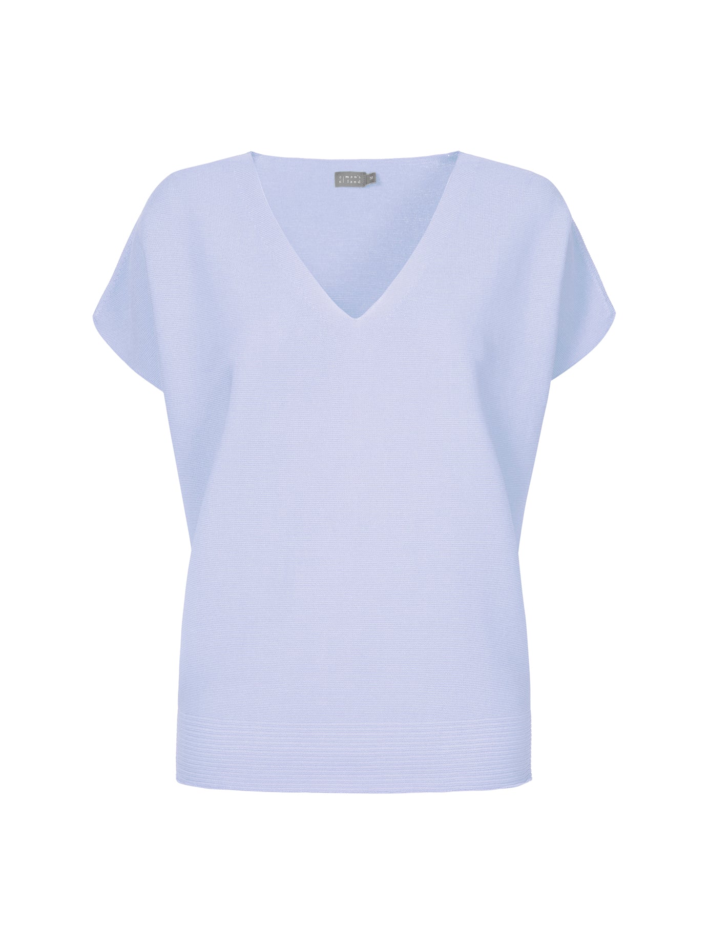 NO MAN'S LAND V NECK TOP LAVENDEL