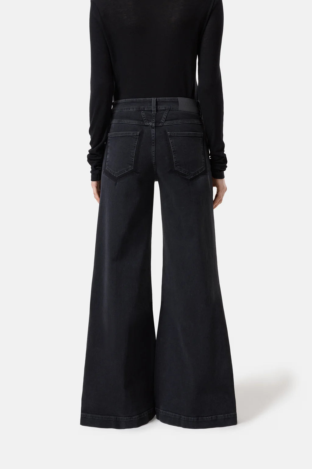CLOSED GLOW-UP WIDE FIT FLARED BLACK