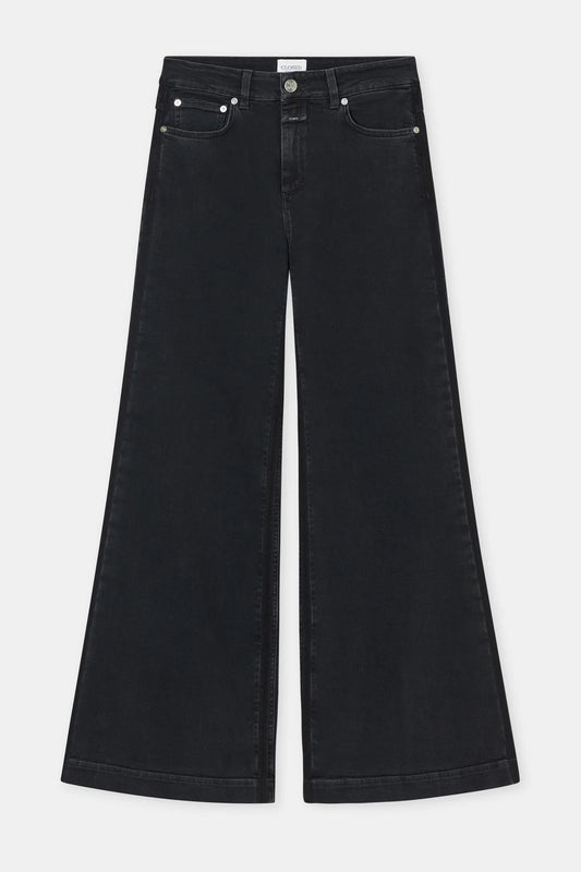 CLOSED GLOW-UP WIDE FIT FLARED BLACK