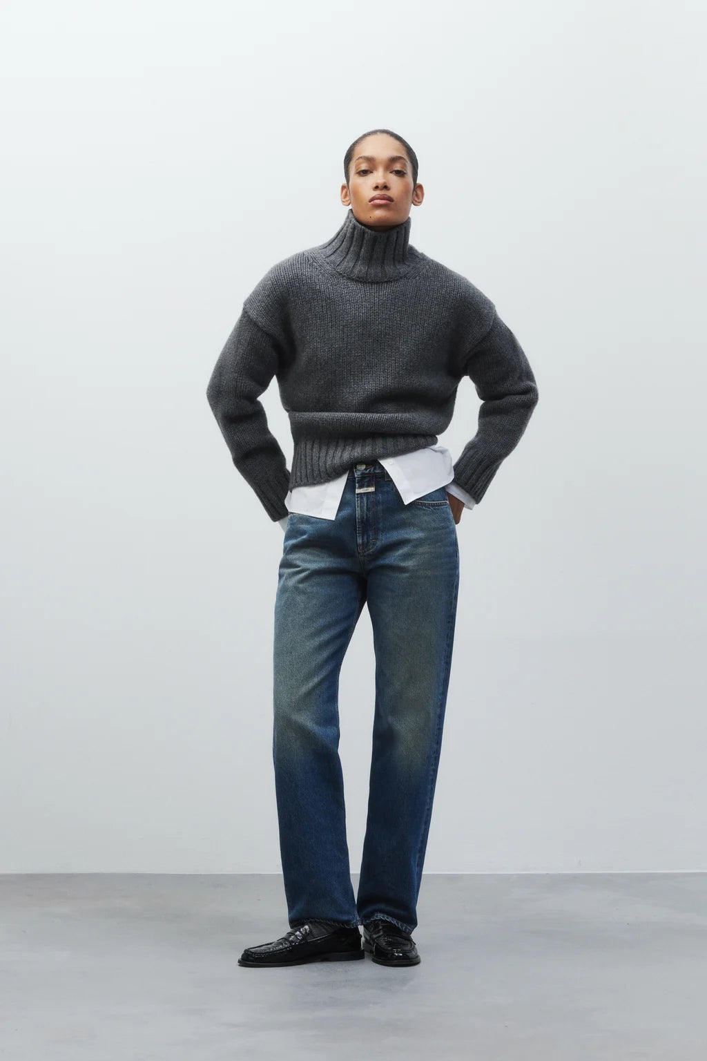 CLOSED JONTA RELAXED JEANS DARK BLUE