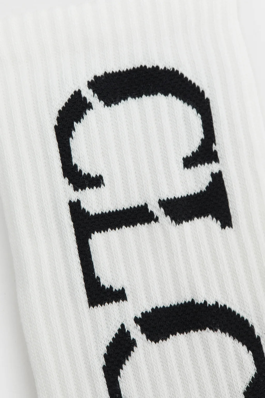 CLOSED LOGO SOCKS BLACK