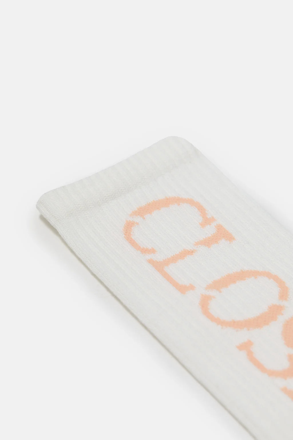 CLOSED LOGO SOKKEN IVORY