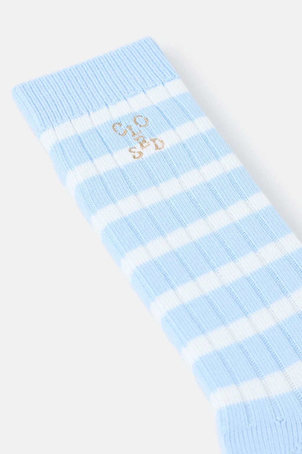 CLOSED STRIPED SOCKS NORDIC BLUE