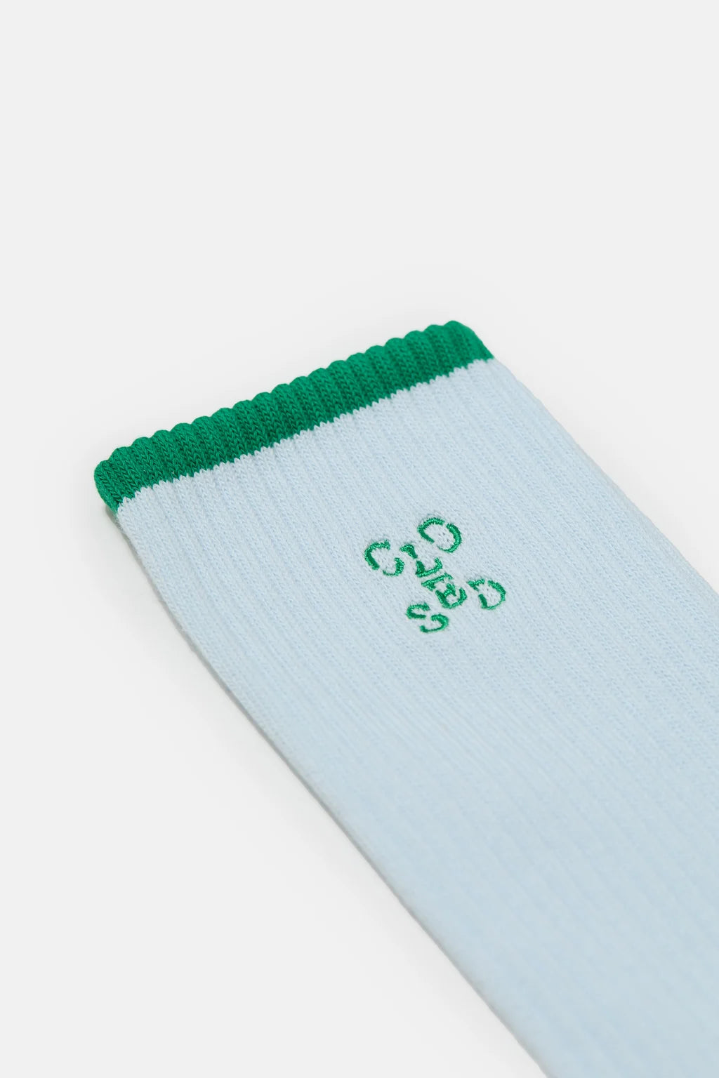 CLOSED SOCKS LIGHT SKY BLUE - S. LABELS