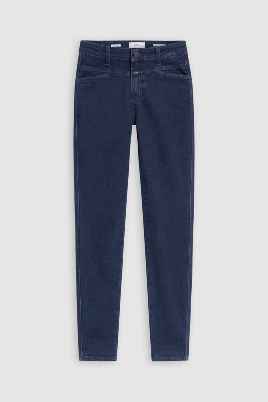 CLOSED SKINNY PUSHER POWER STRETCH DARK BLUE - lengtemaat - S. LABELS