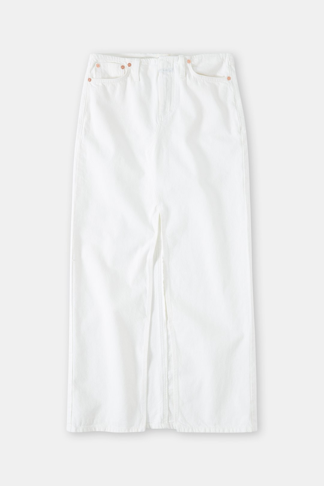 CLOSED MAXI ROK WHITE - S. LABELS
