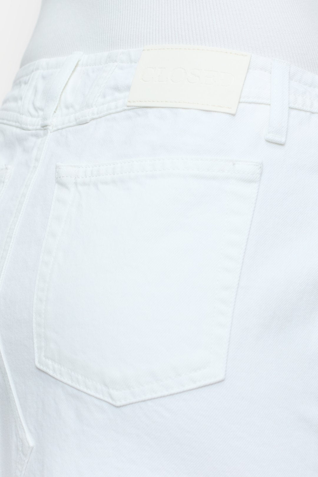CLOSED MAXI ROK WHITE - S. LABELS