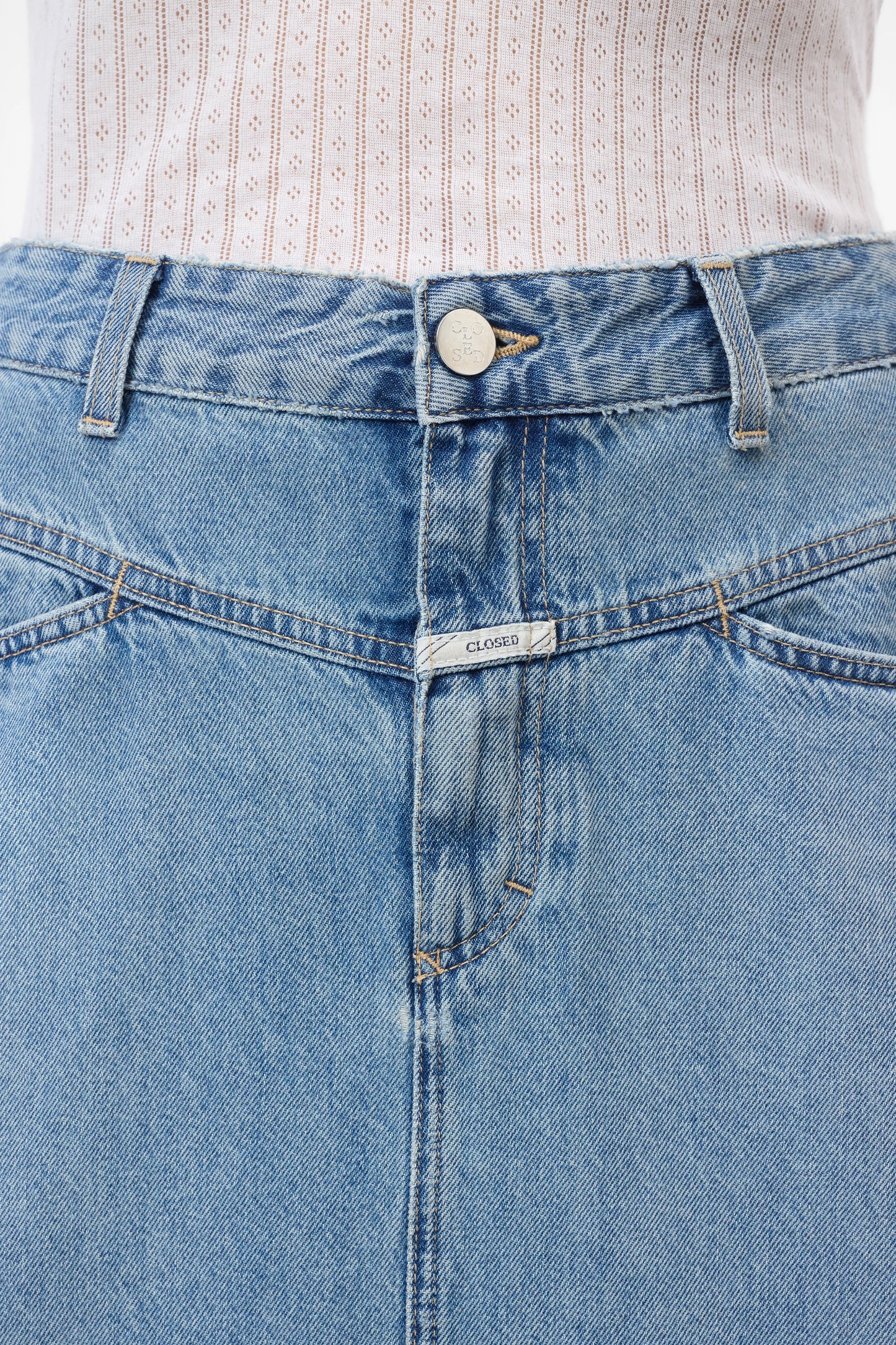 CLOSED MINI JEANS ROK - S. LABELS