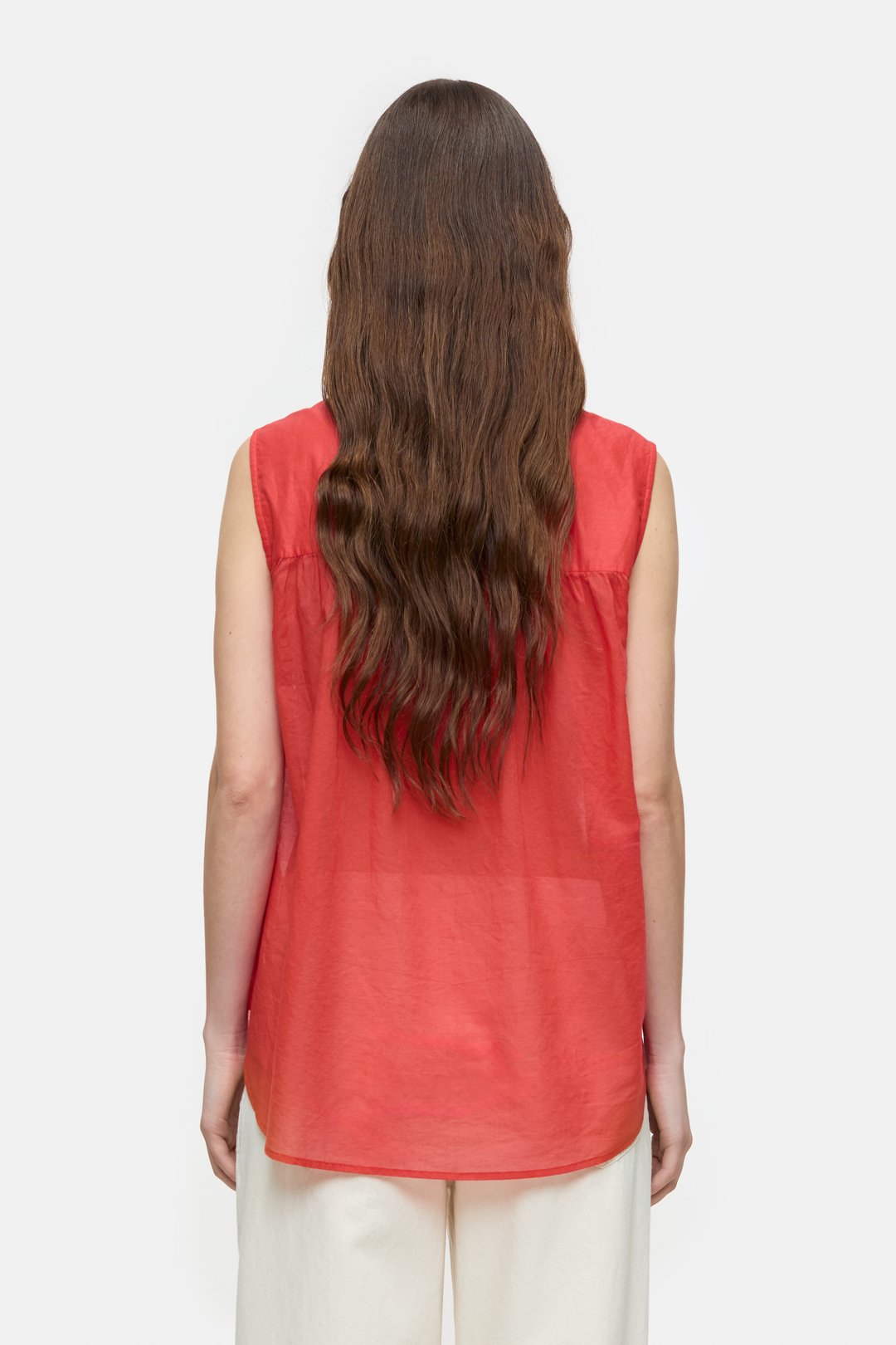 CLOSED VOILE BLOUSE MOUWLOOS