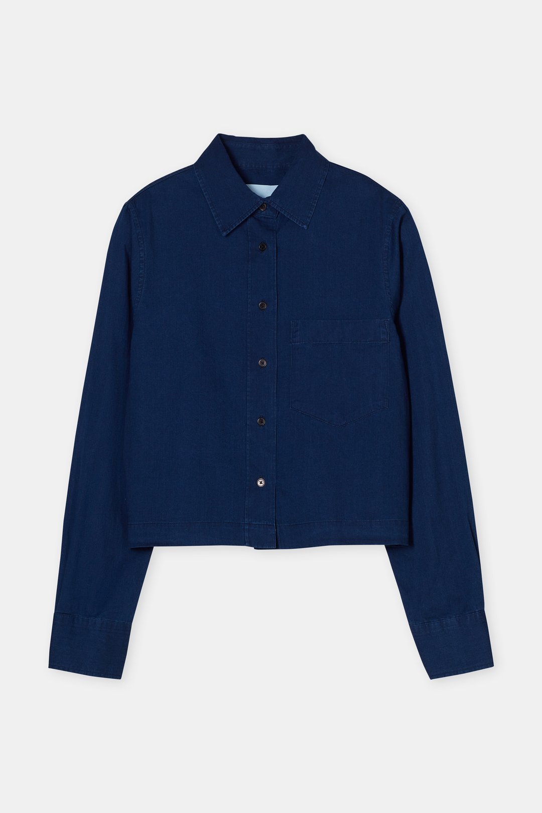 CLOSED CROPPED BLOUSE DENIM - S. LABELS