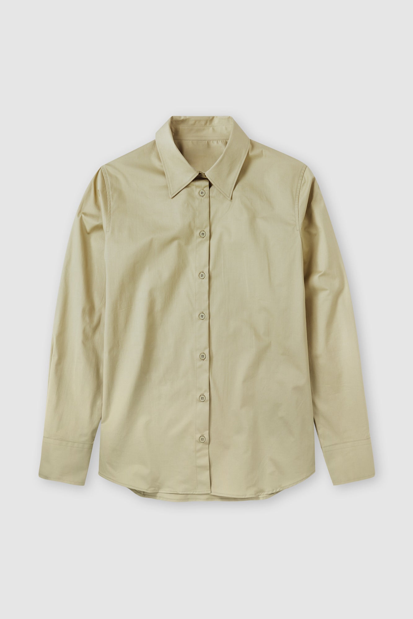 CLOSED SLIM FIT BLOUSE SAGE - S. LABELS