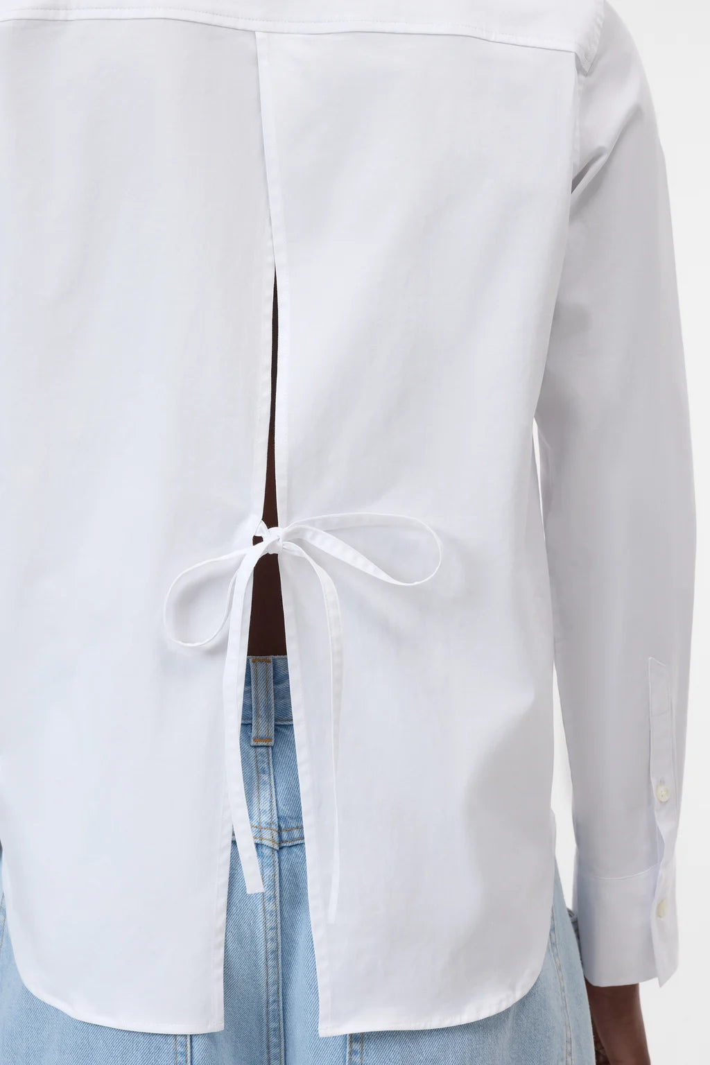 CLOSED BLOUSE MET STRIK WIT