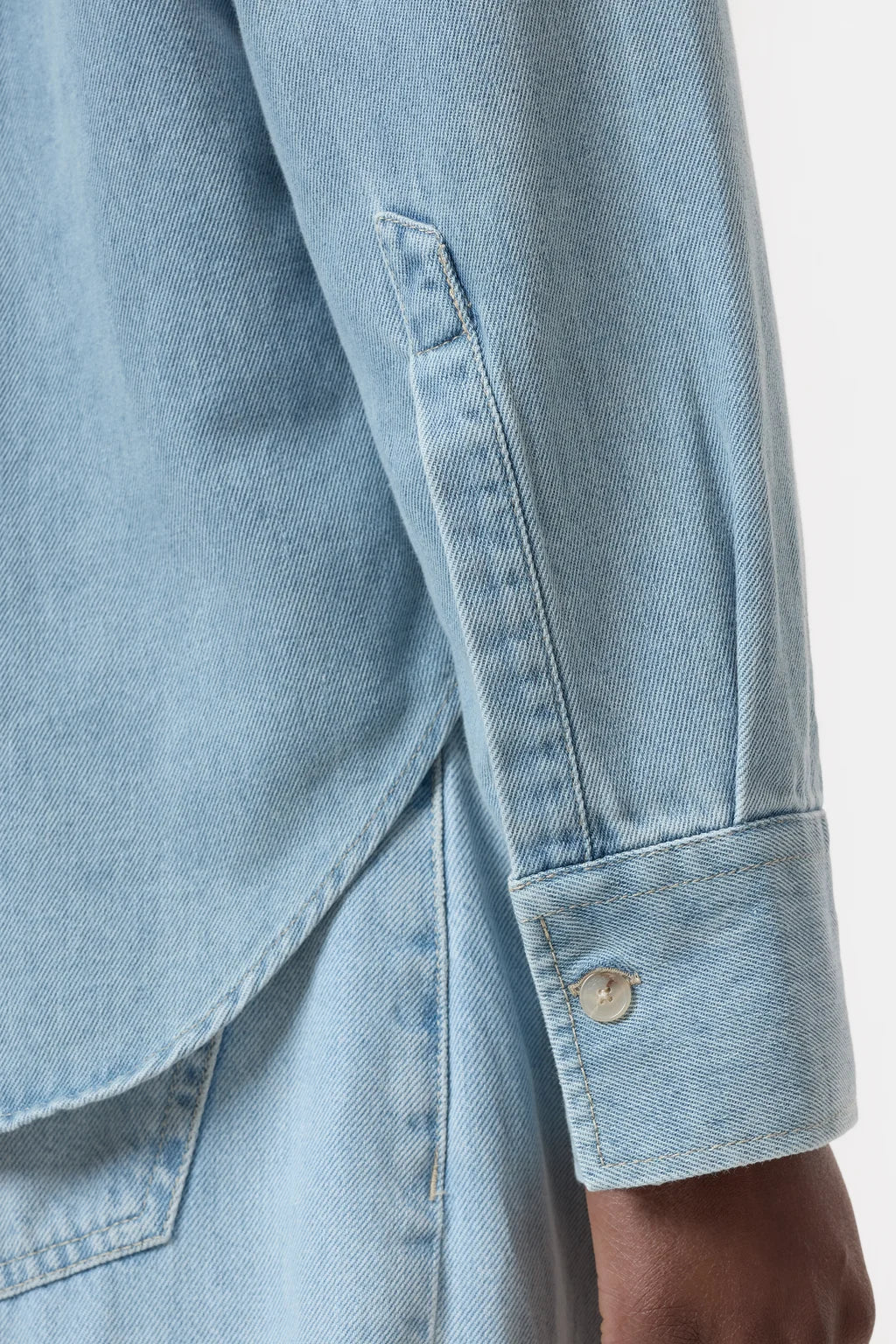 CLOSED LIGHT DENIM HEMD