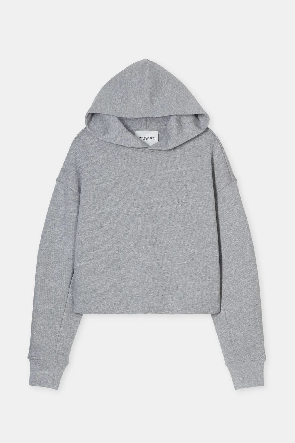 CLOSED HOODIE LIGHT GREY MELANGE - S. LABELS