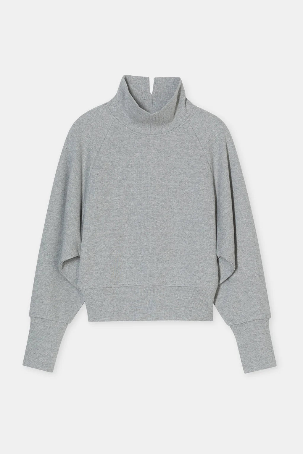 CLOSED HIGH NECK SWEATSHIRT GREY MELANGE