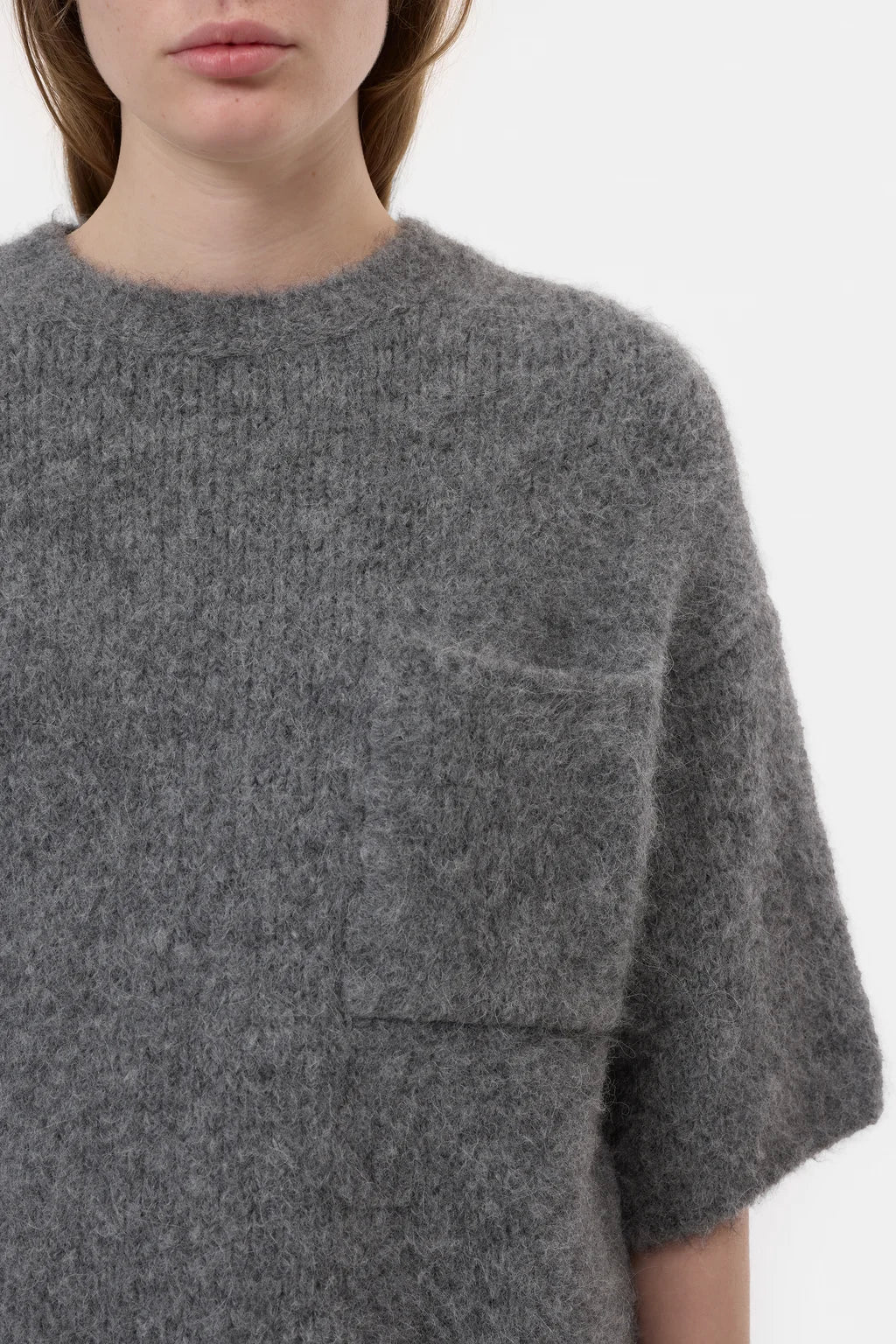 CLOSED ALPACA SHORT SLEEVE KNIT