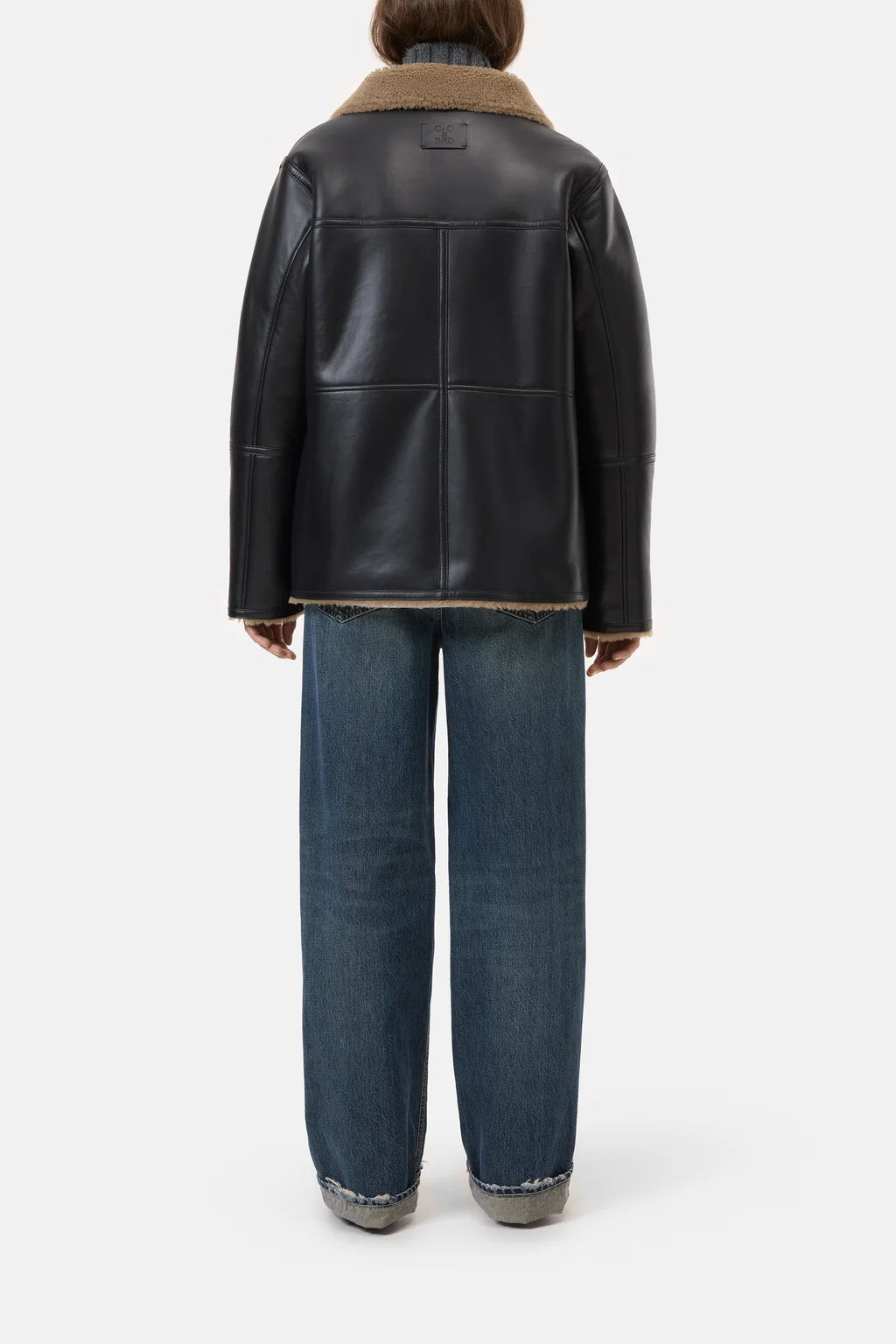 CLOSED REVERSIBLE SHEARLING JACKET