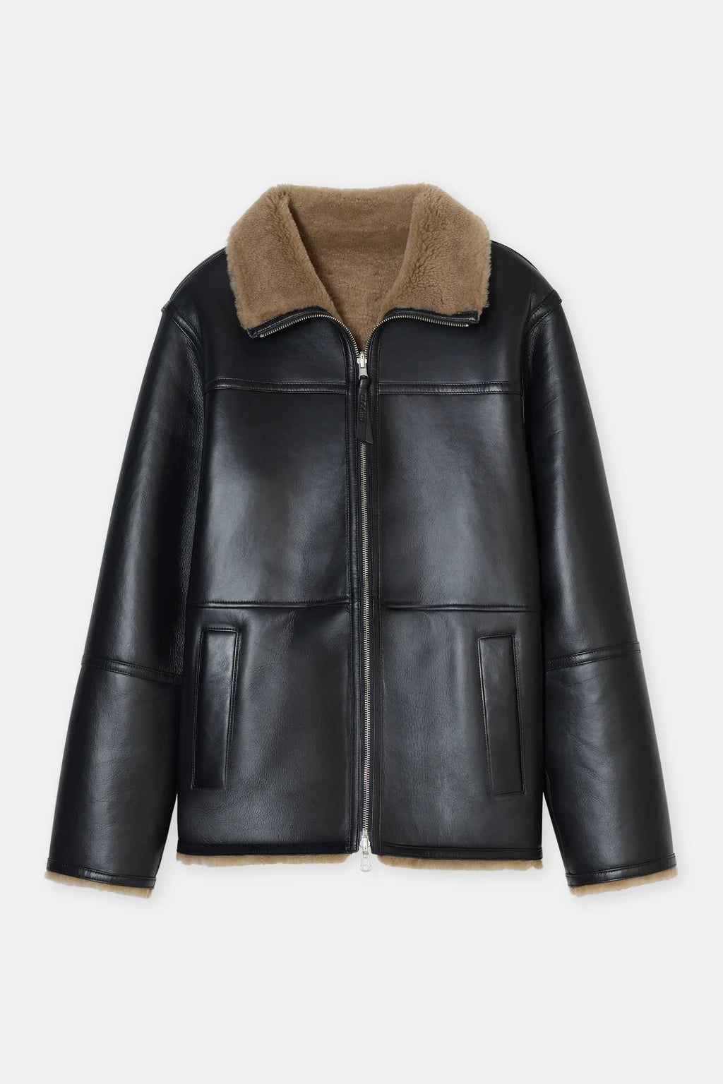 CLOSED REVERSIBLE SHEARLING JACKET