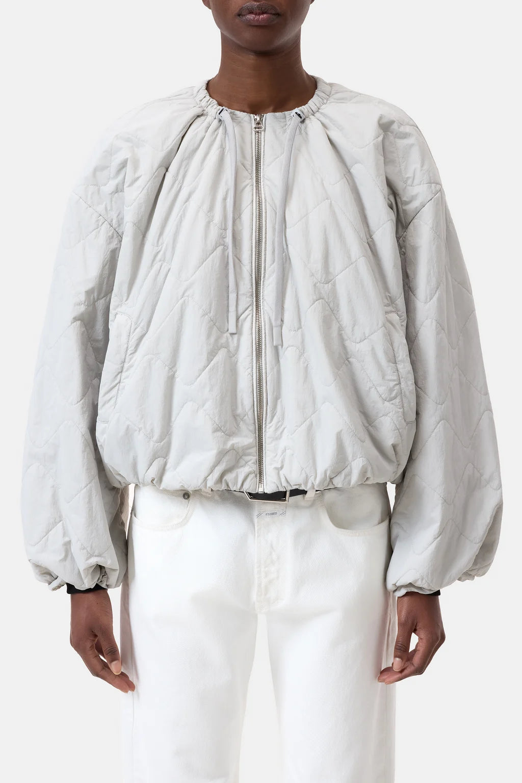 CLOSED QUILTED BOMBER JACKET